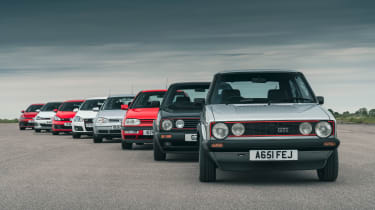 History Of The Volkswagen Golf GTI: All Eight Hot Hatch Generations ...